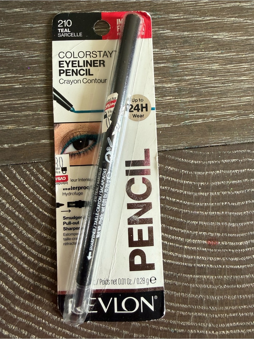NWT Revlon ColorStay Eyeliner Pencil 210 Teal